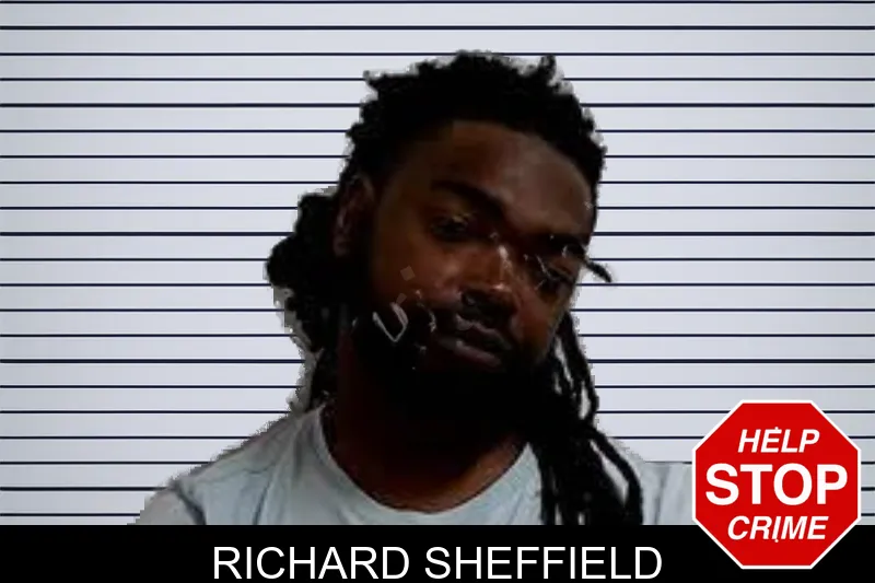 Richard Sheffield mugshot