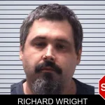 Richard Wright mugshot