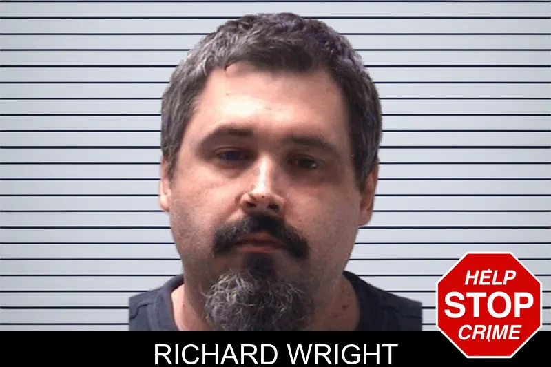 Richard Wright mugshot