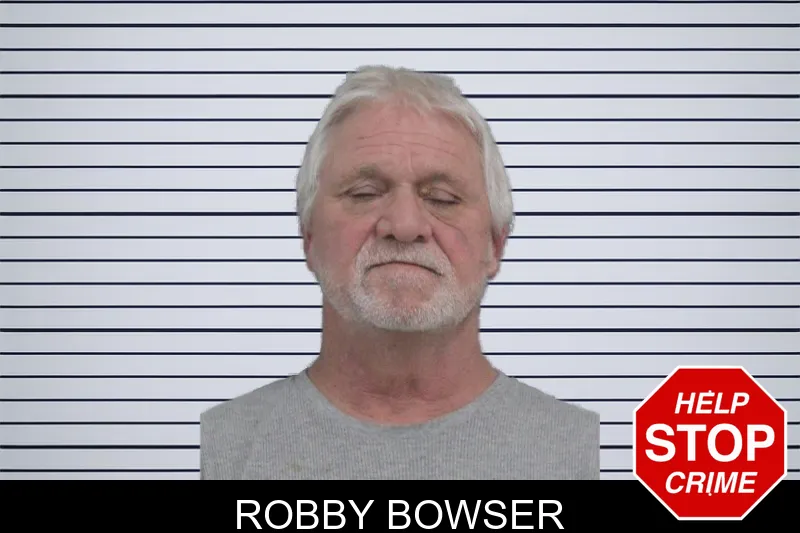 Robby Bowser mugshot