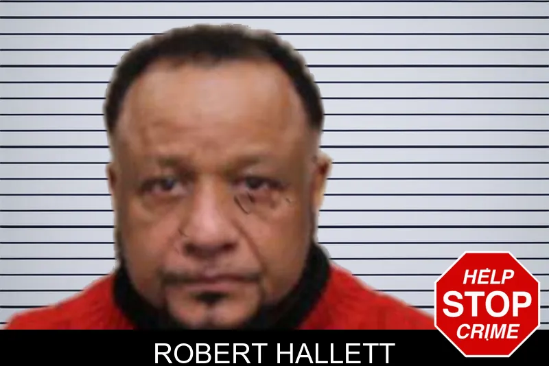 Robert Hallett mugshot