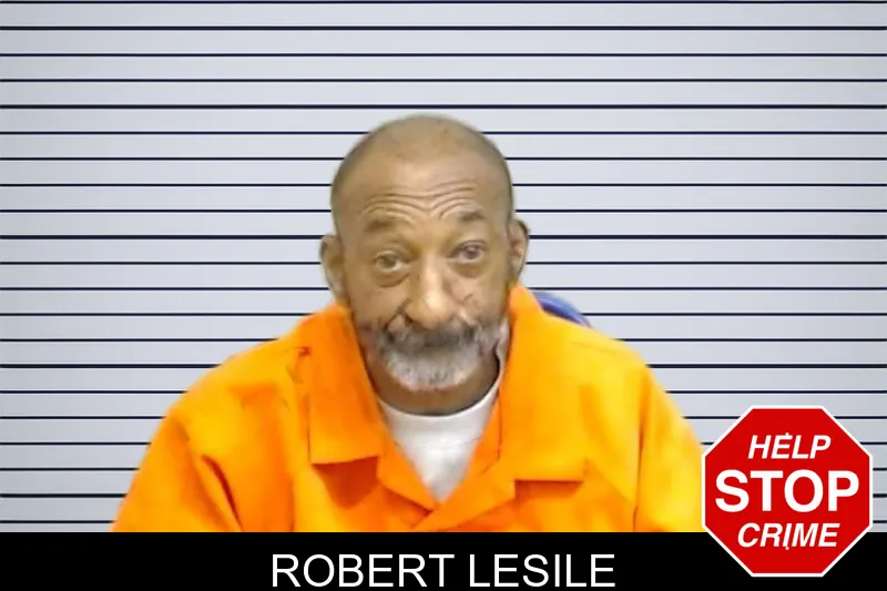 Robert Lesile mugshot