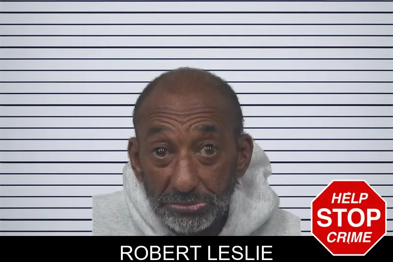 Robert Leslie mugshot