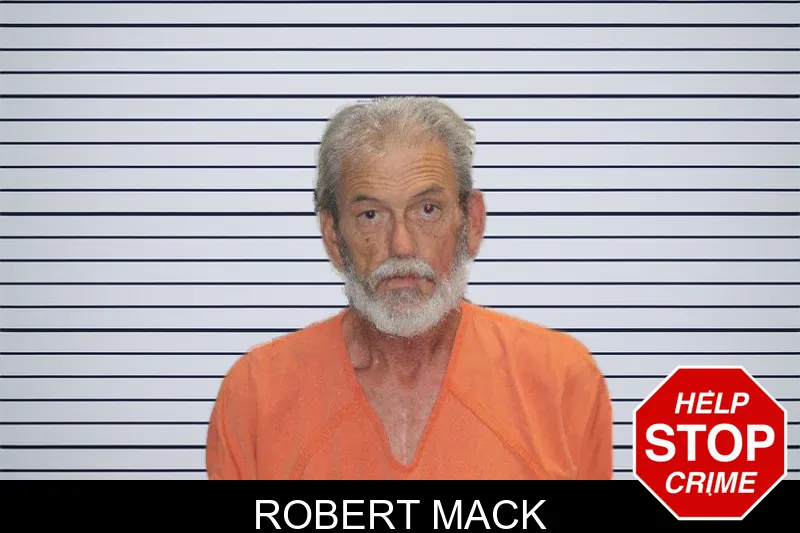 Robert Mack mugshot