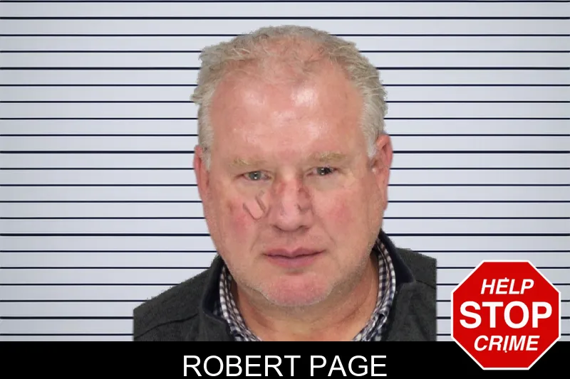Robert Page mugshot