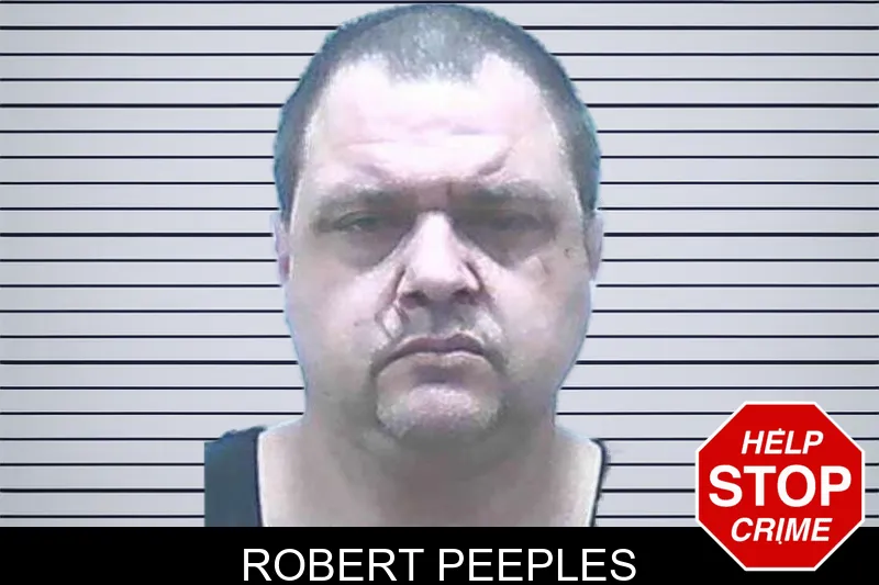 Robert Peeples mugshot