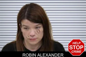 Robin Alexander mugshot
