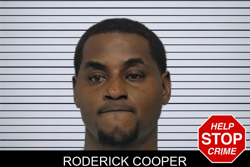 Roderick Cooper mugshot