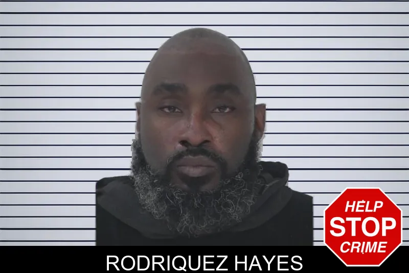Rodriquez Hayes mugshot