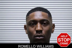 Romello Williams mugshot