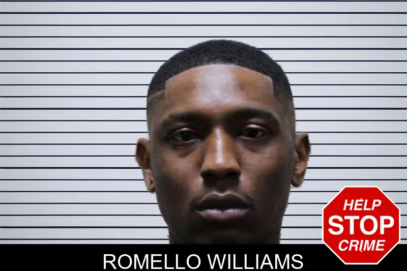 Romello Williams mugshot