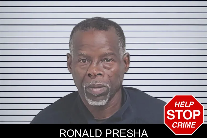 Ronald Presha mugshot