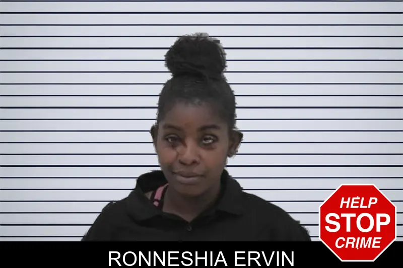 Ronneshia Ervin mugshot