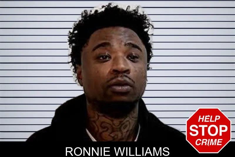 Ronnie Williams mugshot