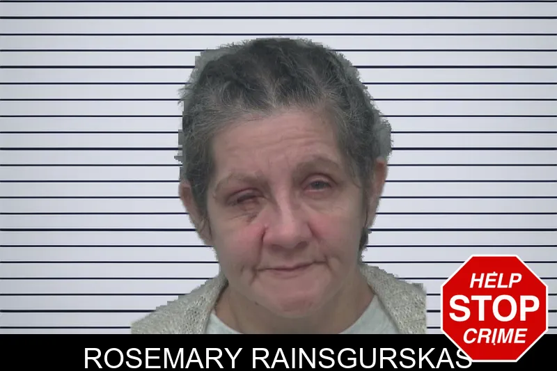 Rosemary Rainsgurskas mugshot