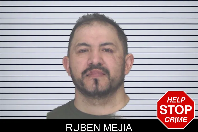 Ruben Mejia mugshot