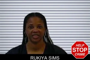 Rukiya Sims mugshot
