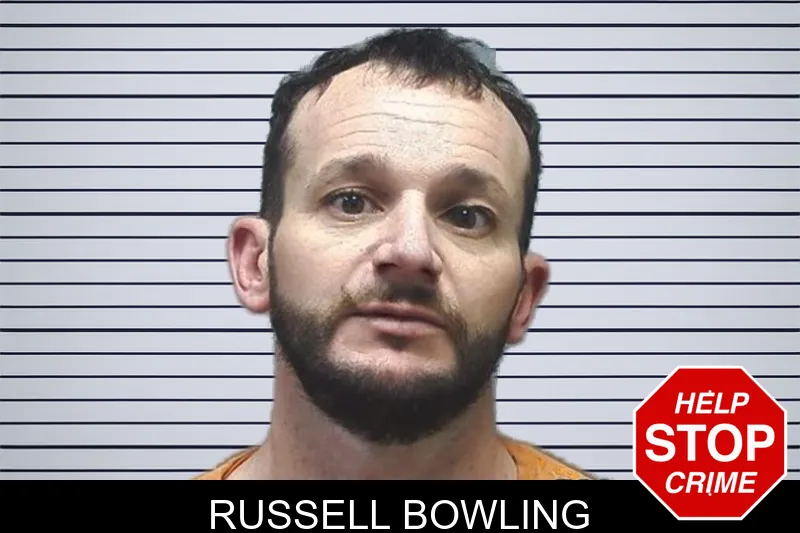 Russell Bowling mugshot