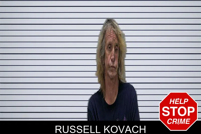 Russell Kovach mugshot