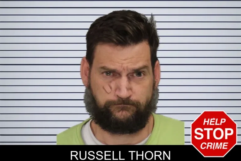 Russell Thorn mugshot – Cobb County , Georgia Russell Thorn