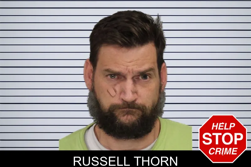 Russell Thorn mugshot – Cobb County , Georgia Russell Thorn mugshot