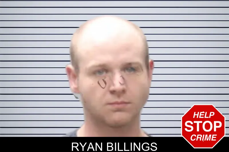 Ryan Billings mugshot