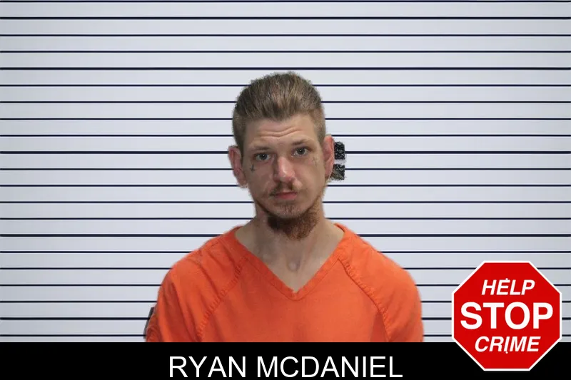 Ryan McDaniel mugshot