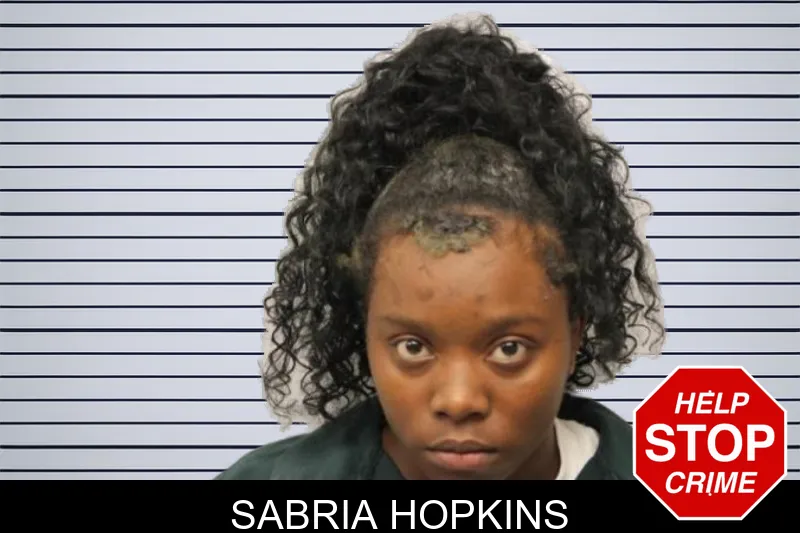 Sabria Hopkins mugshot