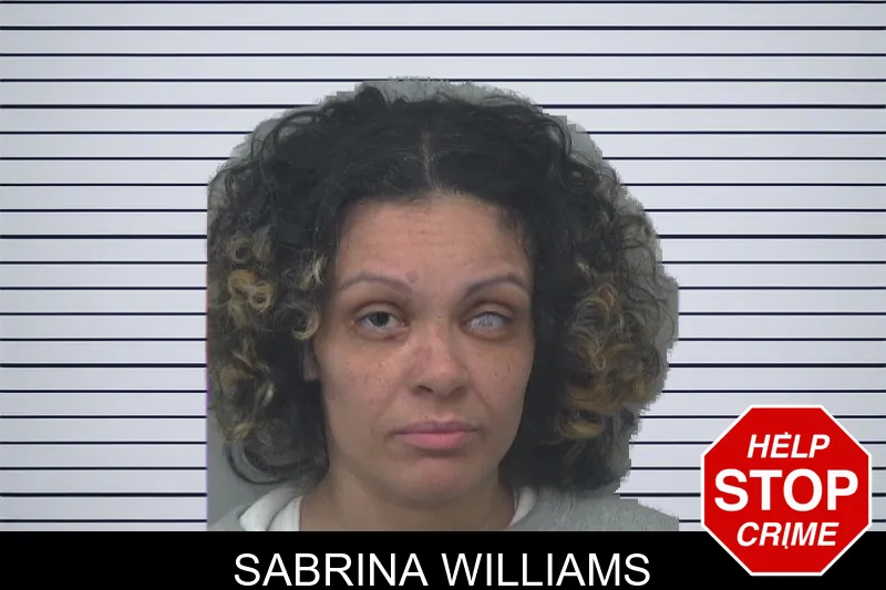 Sabrina Williams mugshot