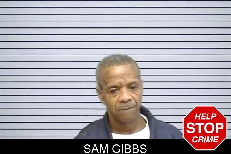 Sam Gibbs mugshot