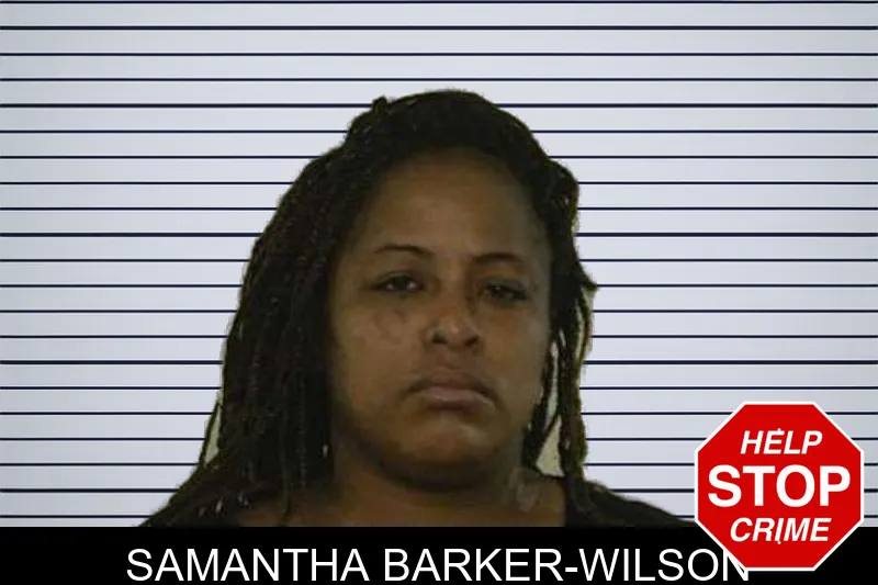 Samantha Barker-Wilson mugshot