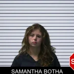 Samantha Botha mugshot – Gilmer County , Georgia Samantha Botha mugshot