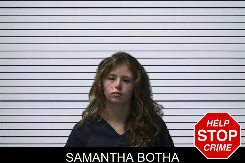 Samantha Botha mugshot