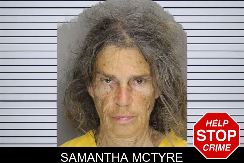 Samantha McTyre mugshot