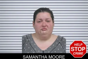 Samantha Moore mugshot