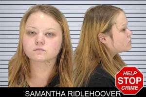 Samantha Ridlehoover mugshot