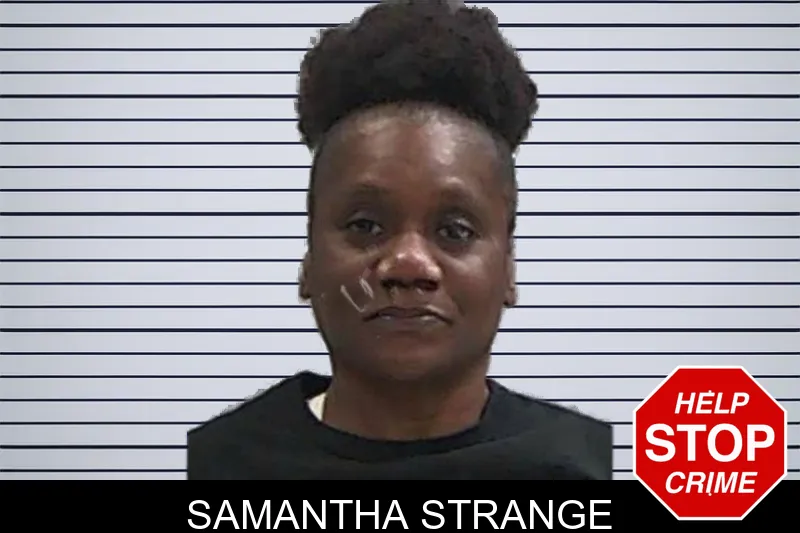 Samantha Strange mugshot