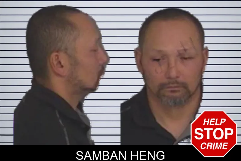 Samban Heng mugshot