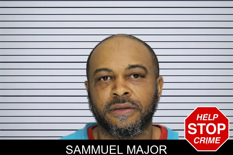 Sammuel Major mugshot