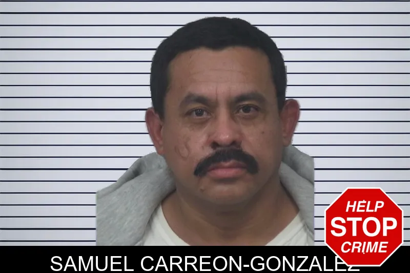 Samuel Carreon-Gonzalez mugshot