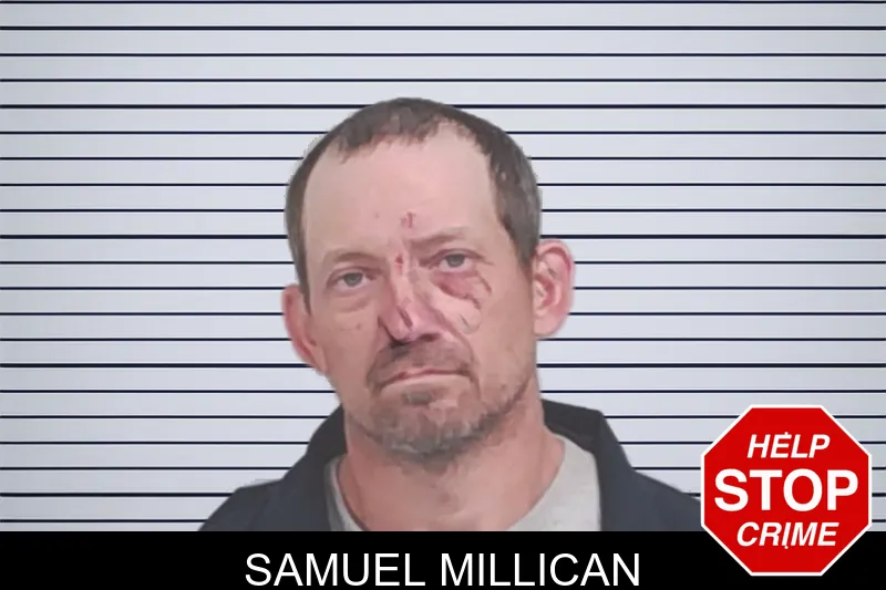 Samuel Millican mugshot