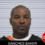 Sanches Baker mugshot