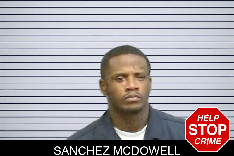 Sanchez McDowell mugshot