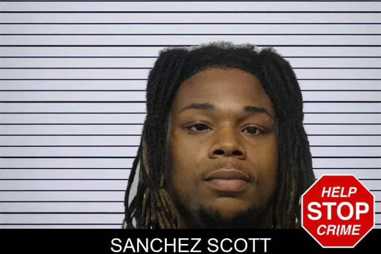 Sanchez Scott mugshot – Bibb County , Georgia Sanchez Scott