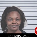 Santana Page mugshot