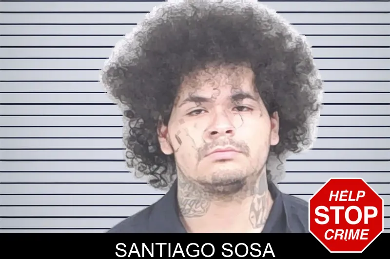 Santiago Sosa mugshot