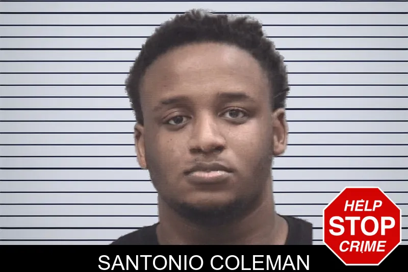 Santonio Coleman mugshot