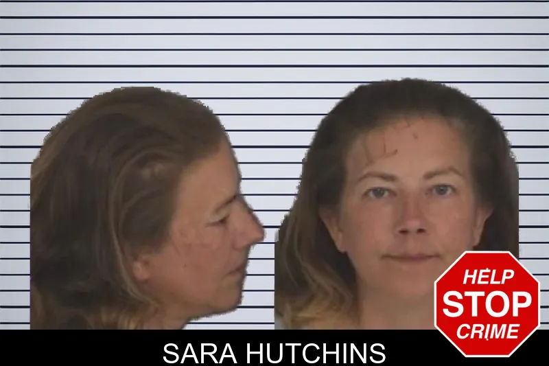 Sara Hutchins mugshot