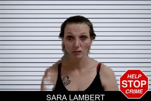 Sara Lambert mugshot