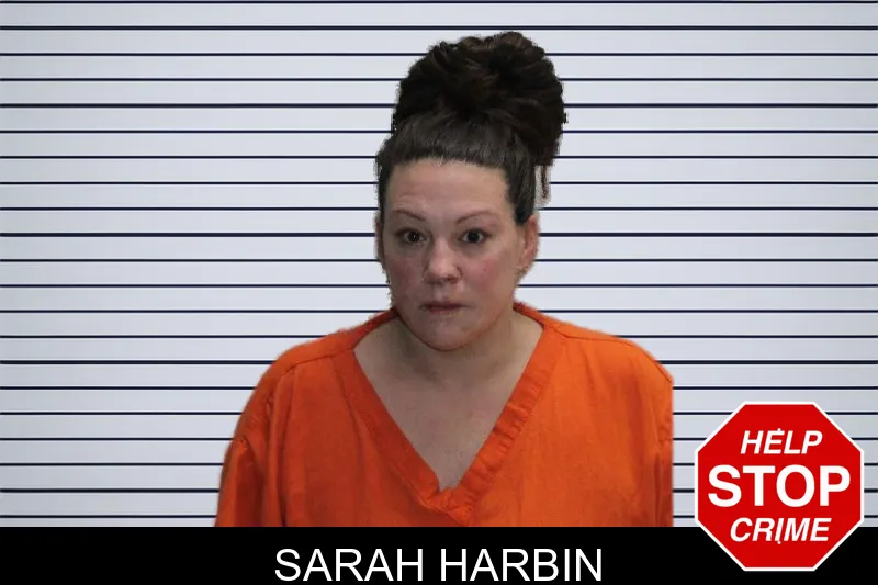 Sarah Harbin mugshot